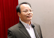 大岳基礎設施研究院資深項目管理專家陳國強作“PPP與施工企業經營模式變革”演講