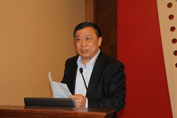 中國施工企業管理協會副會長李清旭致辭