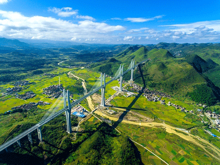 中交二航局第五工程分公司湖南汝郴高速赤石特大橋正式建成通車