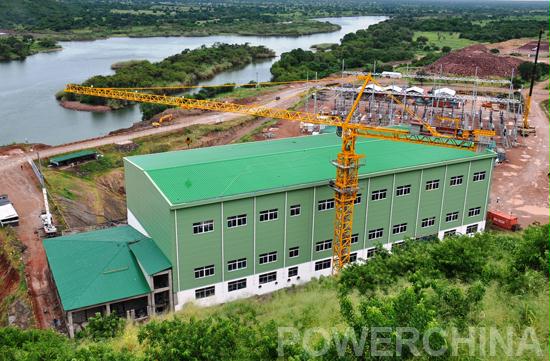 伊泰茲電站廠房外景