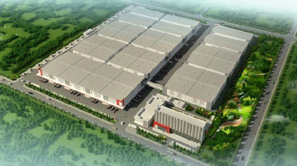 中建一局中標京東全國最先進電子商務基地及物流樞紐中心