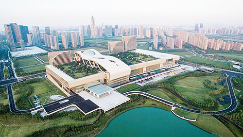 G20杭州峰會(huì)主會(huì)場(chǎng)(杭州國(guó)際博覽中心)