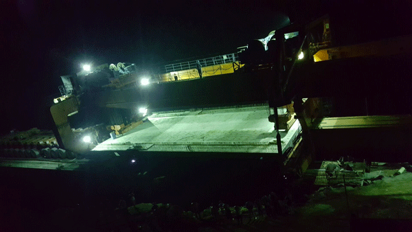 中交二航局工程裝備分公司向國慶獻(xiàn)禮—成貴鐵路宜賓梁場完成全部箱梁架設(shè)任務(wù)