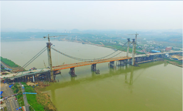 扣牢92根吊索，楓溪主橋開始&ldquo;起飛&rdquo;