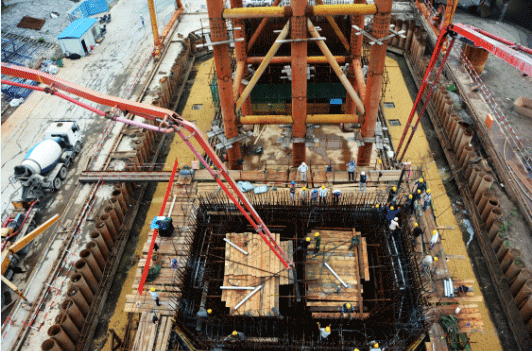 國內首創“皮膚功能混凝土”在池州長江大橋成功澆筑