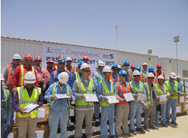 安全人工時慶典獎勵先進個人