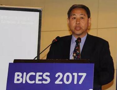 中國國際貿促會機械行業分會副會長周衛東主持會議