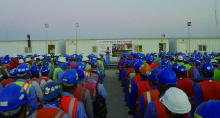 項目安全生產大會