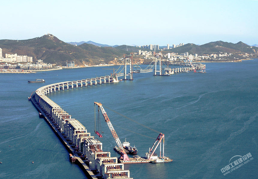 大連南部濱海大道二標段工程