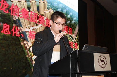 龍信建設(shè)集團十二分公司總工程師陸晨晨介紹該項目實施方案與成果