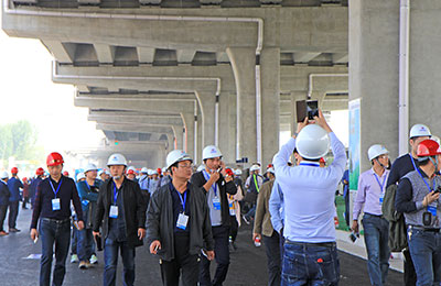 中電建路橋107國道現場觀摩