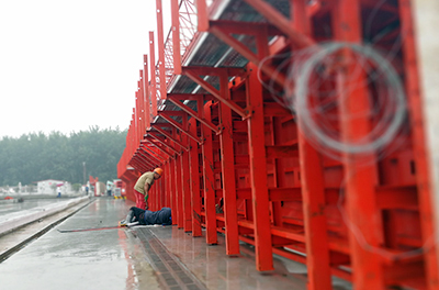 中鐵大橋局武漢青山長江大橋項目現場觀摩