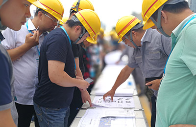 中天建設集團武漢頂琇西北湖(C地塊)項目觀摩現場