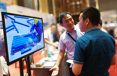 工地信息化成果展示展覽現場